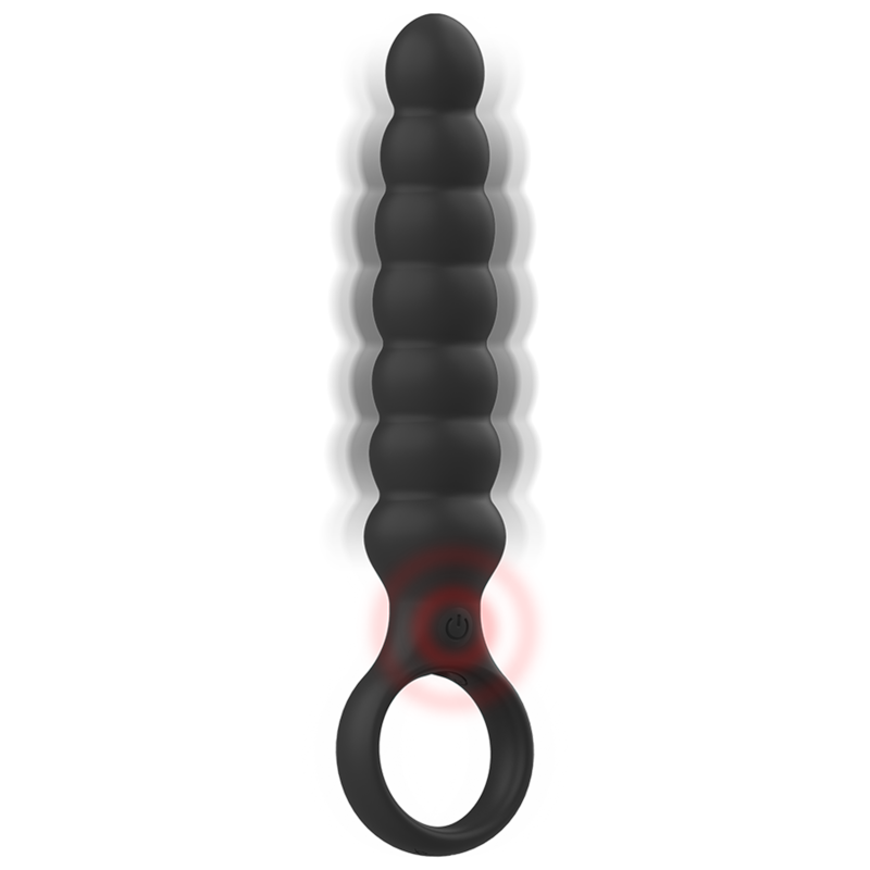 Black&Silver Bob plug anale vibrante 10 vibrazioni