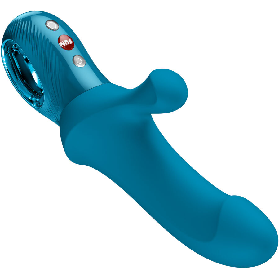 Fun Factory Bi Stronic Curve vibratore spingente acquamarina