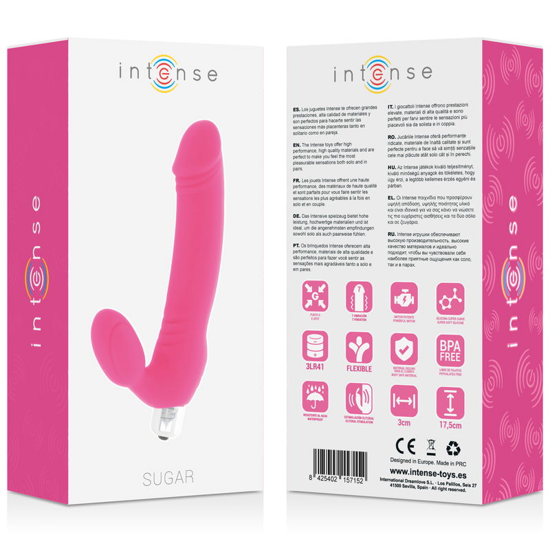 Frutille Sugar vibratore fucsia clitoride 7 vibrazioni