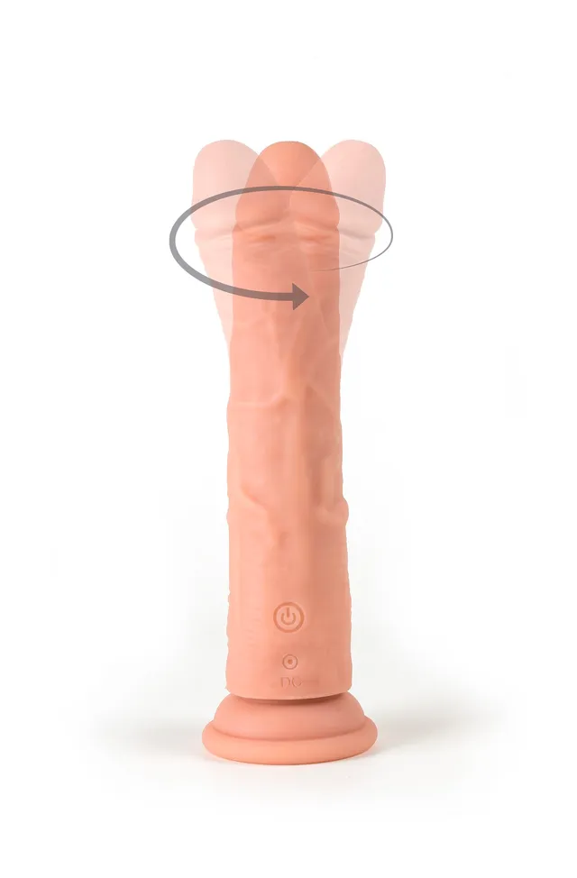 Virgite R7 vibratore realistico rotante 19cm telecomando