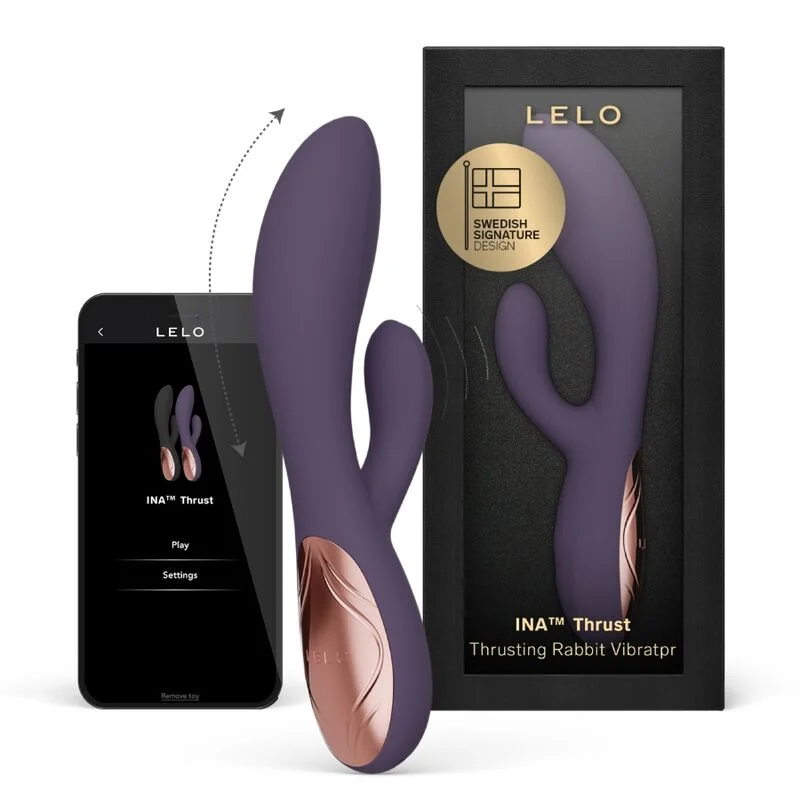 Lelo Ina Thrust vibratore rabbit viola
