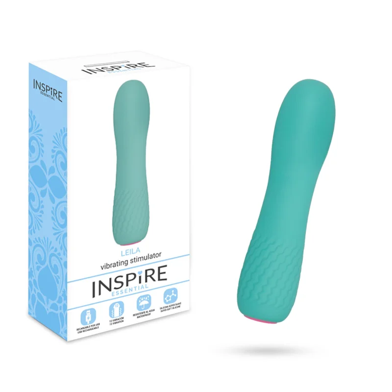 Inspire Leila Turchese vibratore silicone 12 funzioni