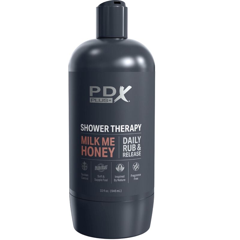 PDX Plus Shower Therapy Milk Me Honey masturbatore discreto
