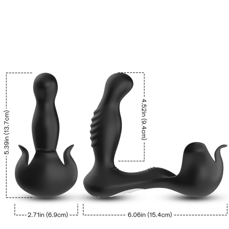 Armony Surround stimolatore prostata e testicoli nero
