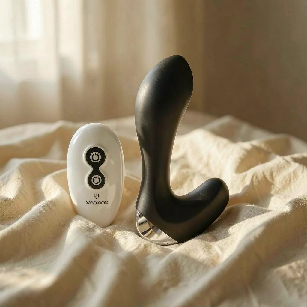 Nalone Prop massaggiatore prostatico 2 motori con telecomando