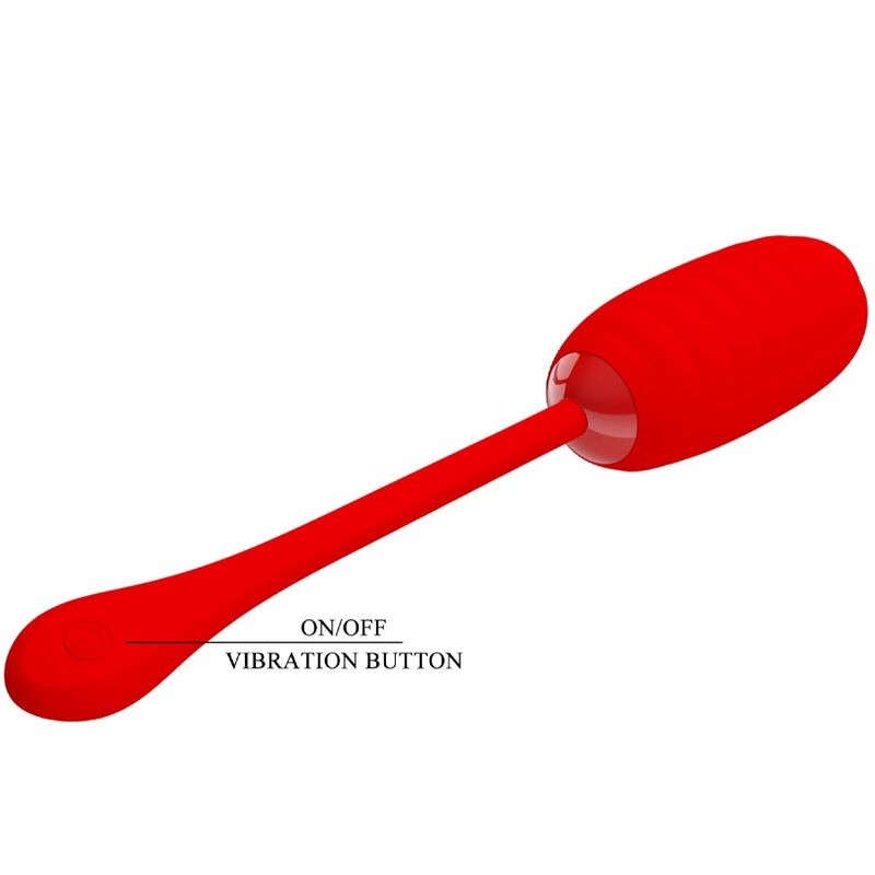 Pretty Love Kirk mini vibratore rosso silicone