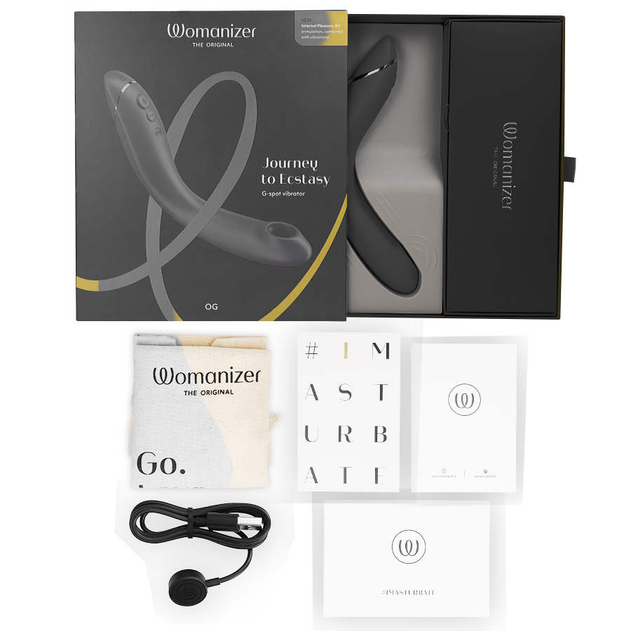 Womanizer OG Ardesia stimolatore clitorideo doppia stimolazione