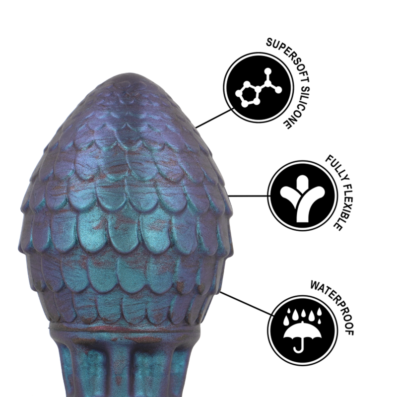 Epic Vrakos Dragon Egg plug silicone L