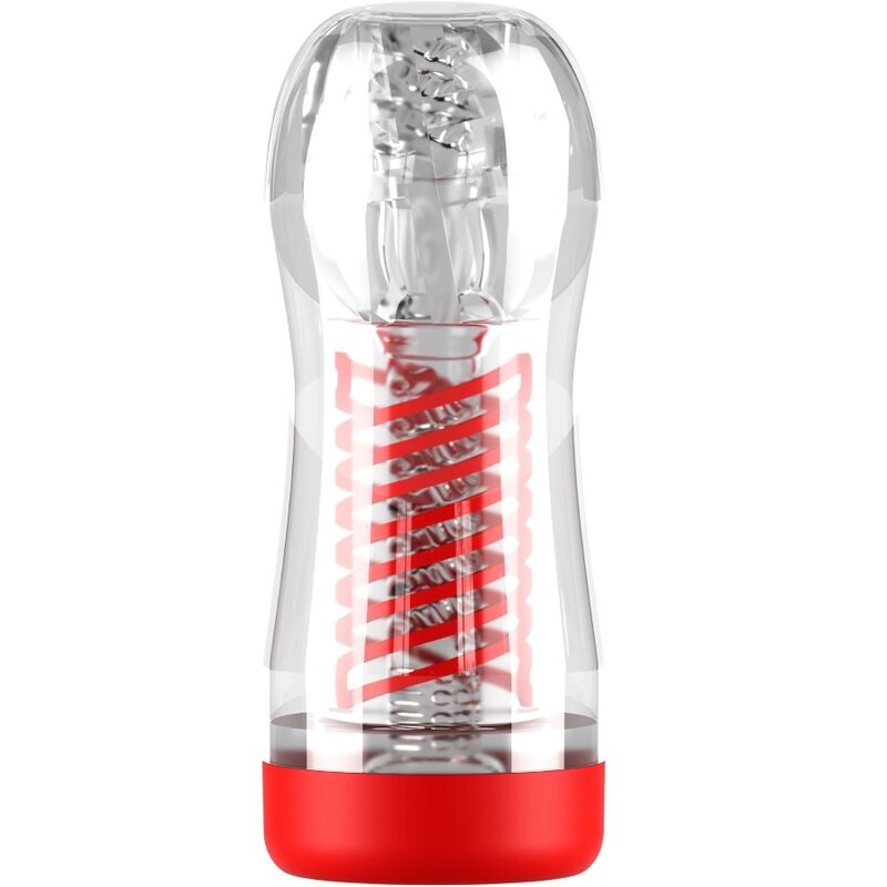 PDX Elite ViewTube 2 Spiral masturbatore trasparente 17cm