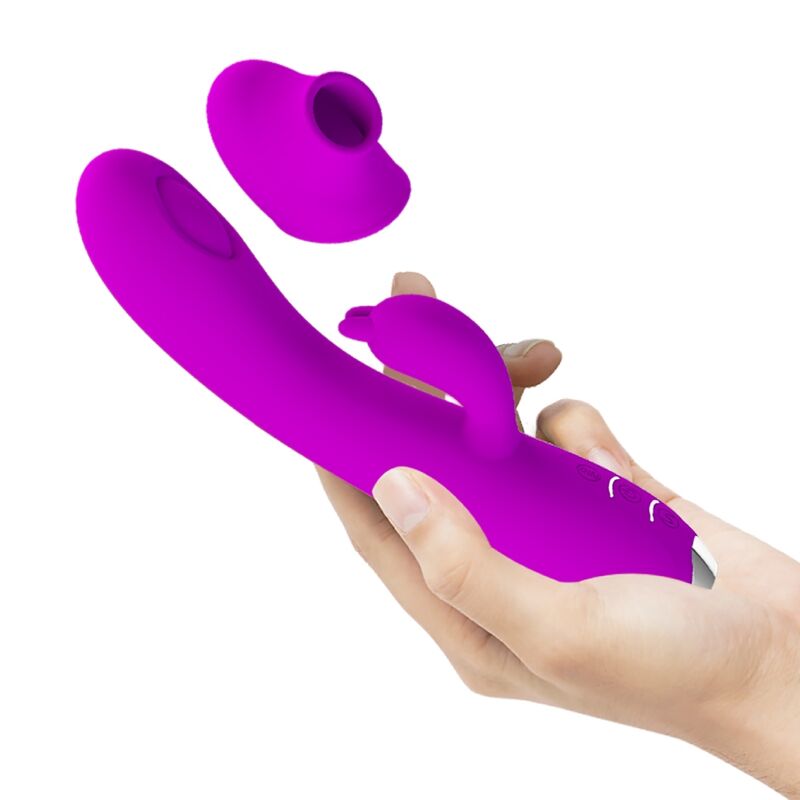 Pretty Love Regina vibratore viola aspirazione