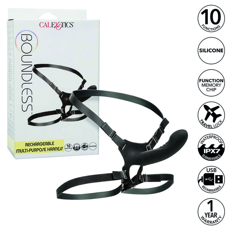 CalExotics Boundless Multiuse Harness imbracatura vibrante