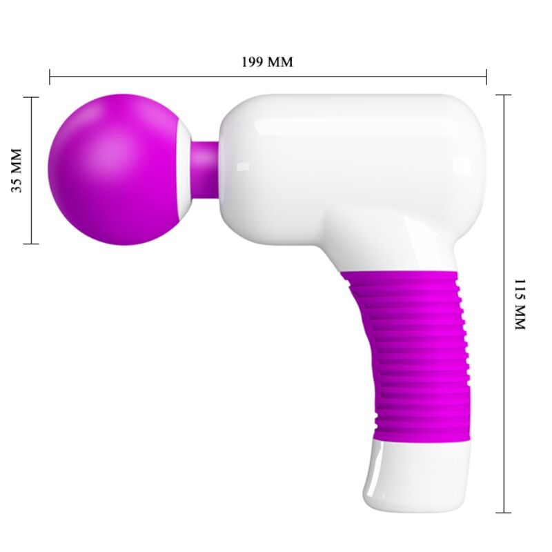 Pretty Love Magic Gun massaggiatore vibratore viola