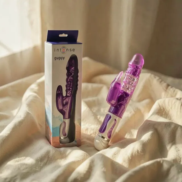 Intense Guppy vibratore rotante lilla 12 velocità