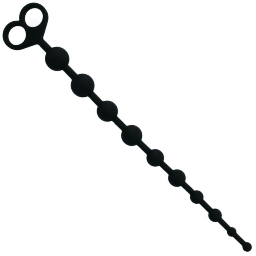Intense Jaiden Nere palline anali silicone 34 cm
