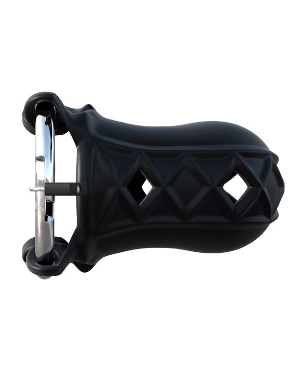 Frutille Extreme Cock Blocker gabbia castità silicone nero