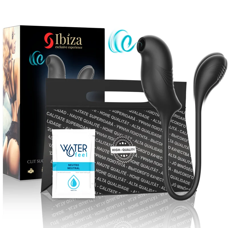 Frutille Ibiza Sucker & Vibrator stimolatore clitorideo 10+10