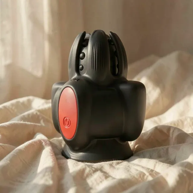 Pretty Love Wyatt masturbatore vibrante nero rosso 10 vibrazioni