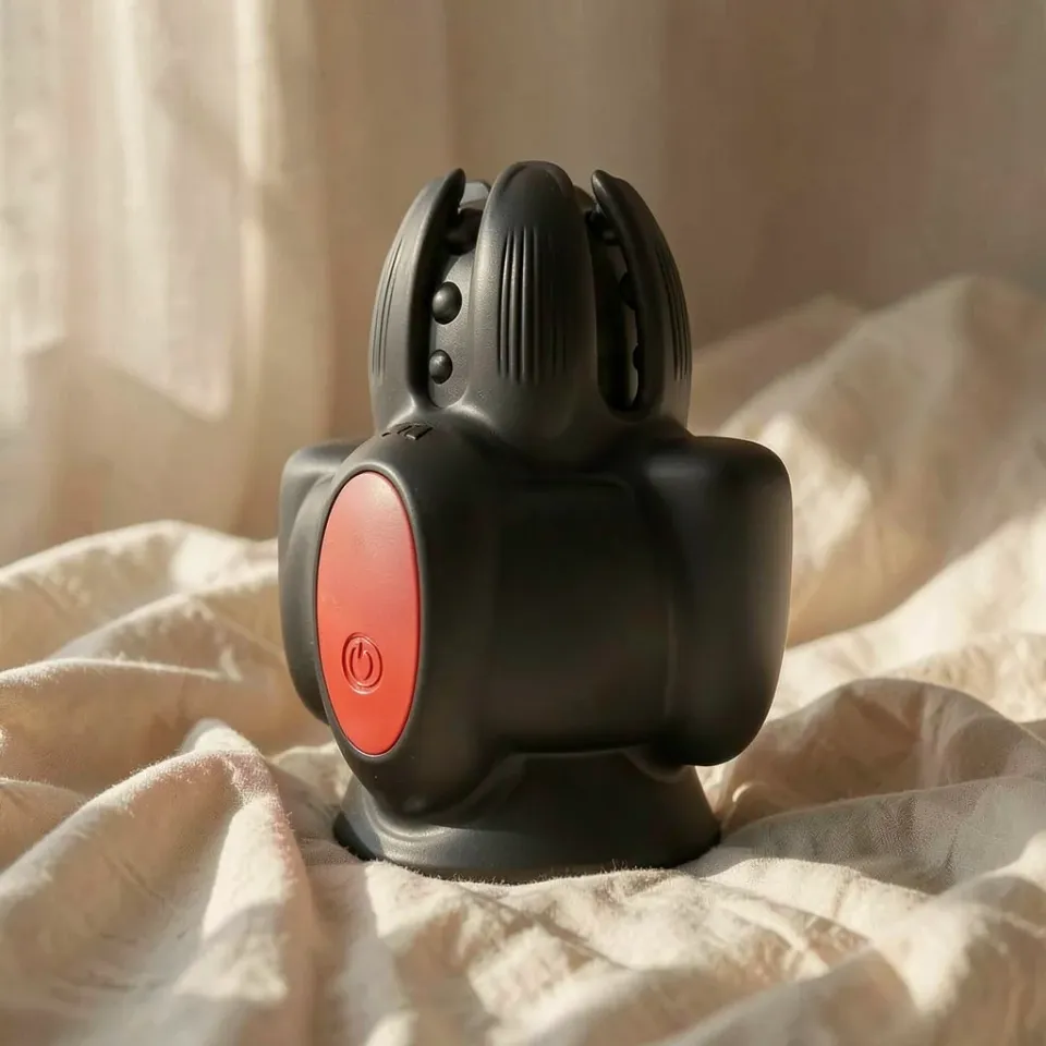 Pretty Love Wyatt masturbatore vibrante nero rosso 10 vibrazioni