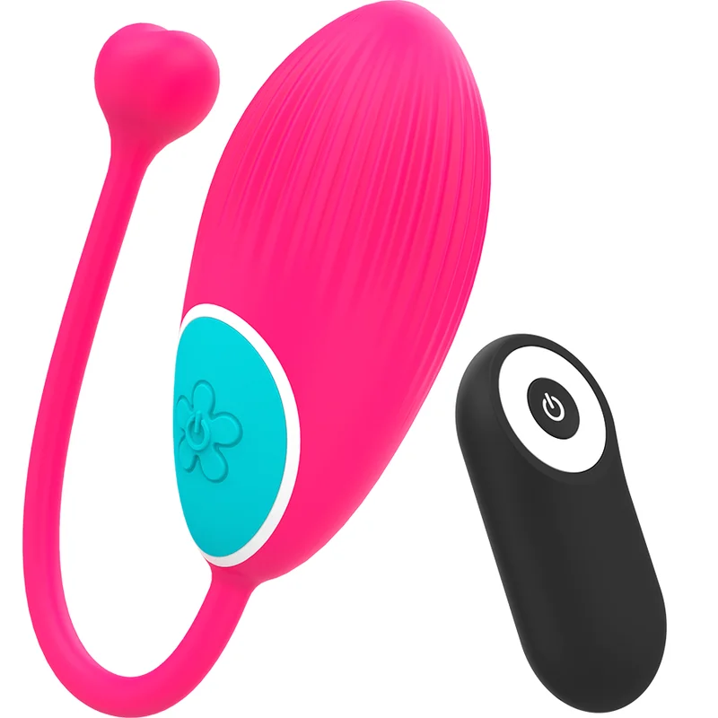 Happy Loky Ocian bullet vibrante telecomando rosa impermeabile