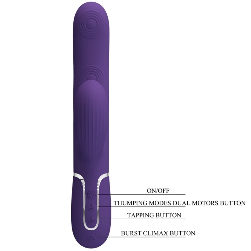 Pretty Love Perlita vibratore rabbit punto G viola