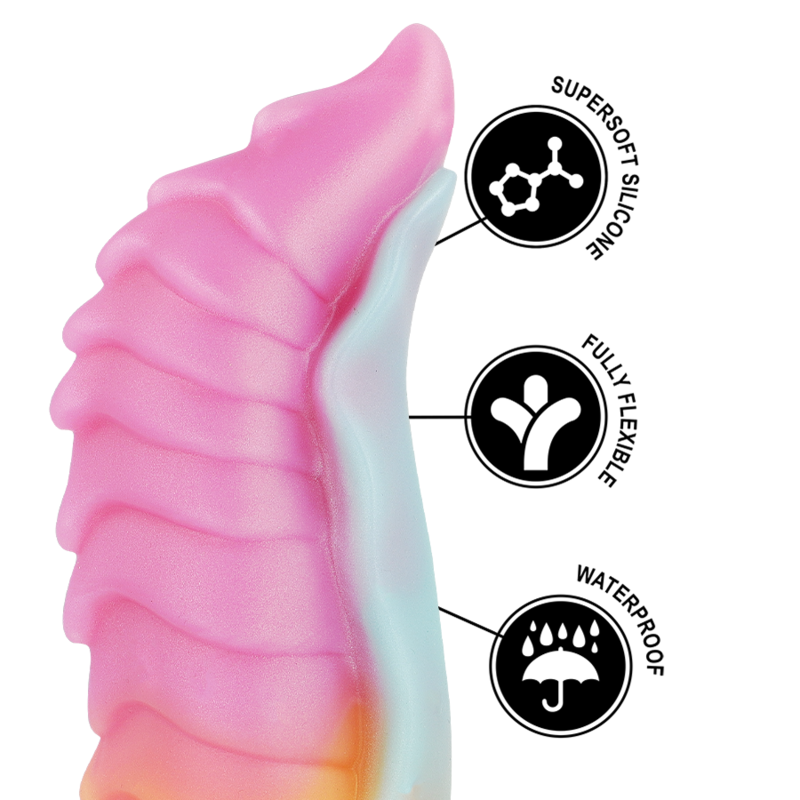 Epic Kelpie dildo ventosa silicone 20 cm