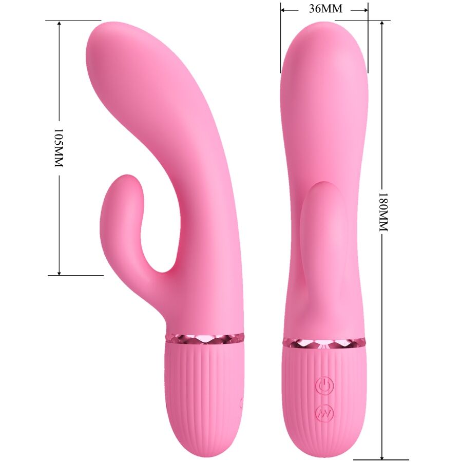 Pretty Love Marski rabbit vibrante punto G rosa