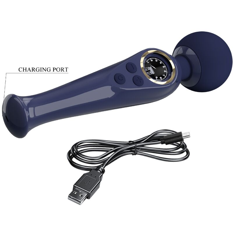 Pretty Love Skyler Blu vibratore con display LCD