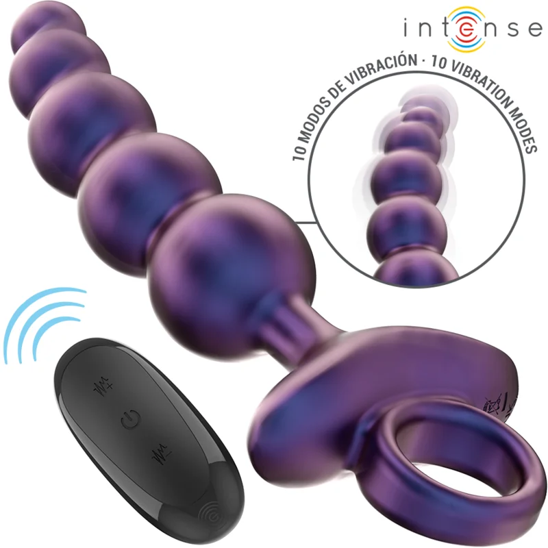 Intense Tito plug vibrante silicone con telecomando