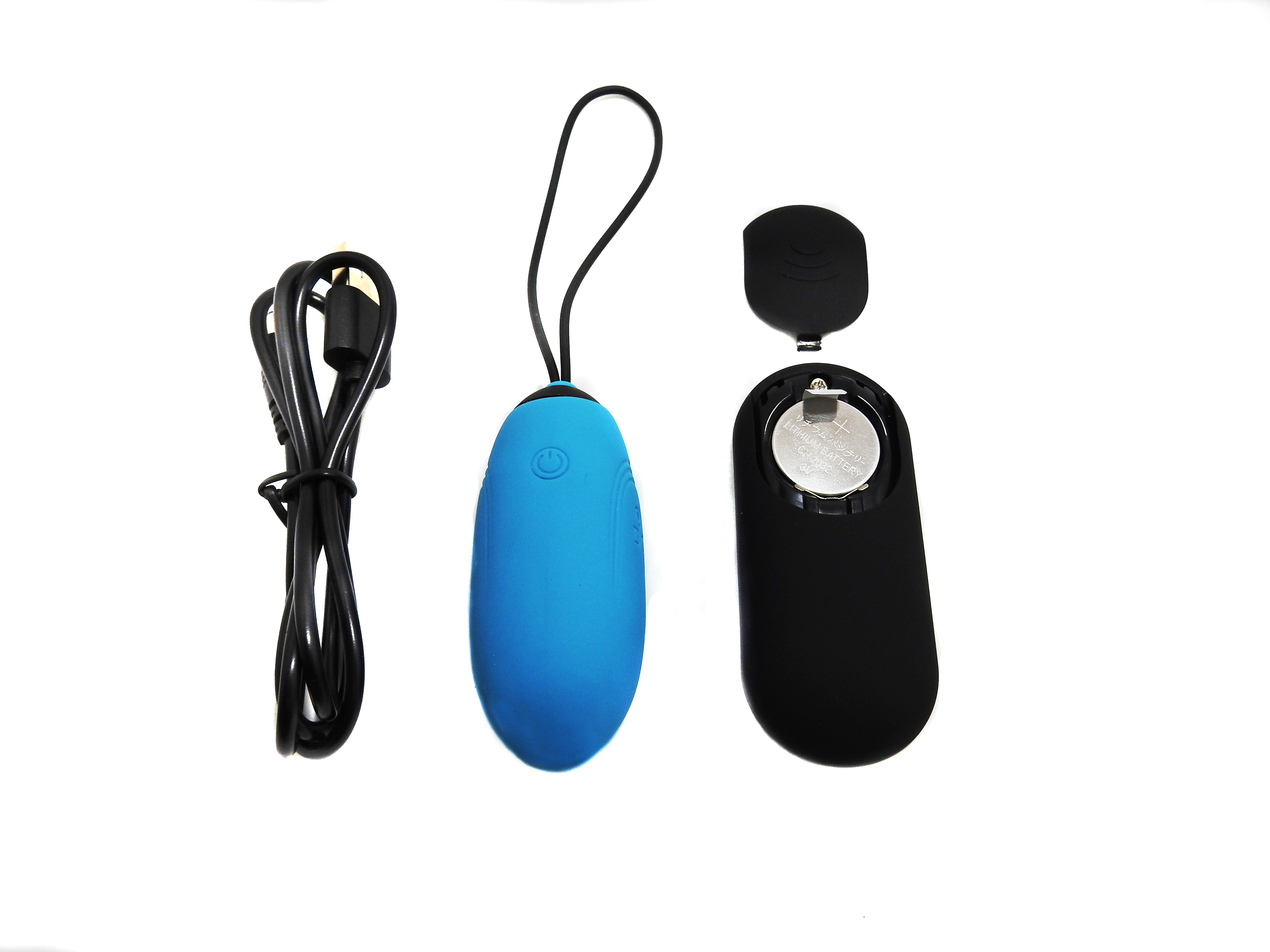 Love Hit G3 uovo vibrante blu telecomando silicone