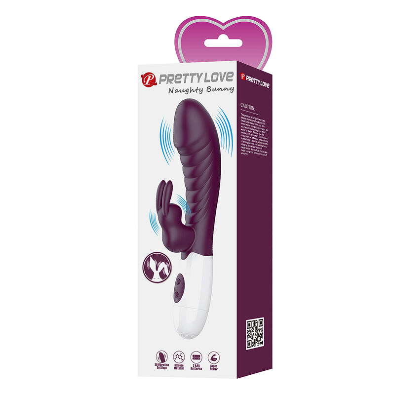 Pretty Love Naughty Bunny vibratore rabbit viola