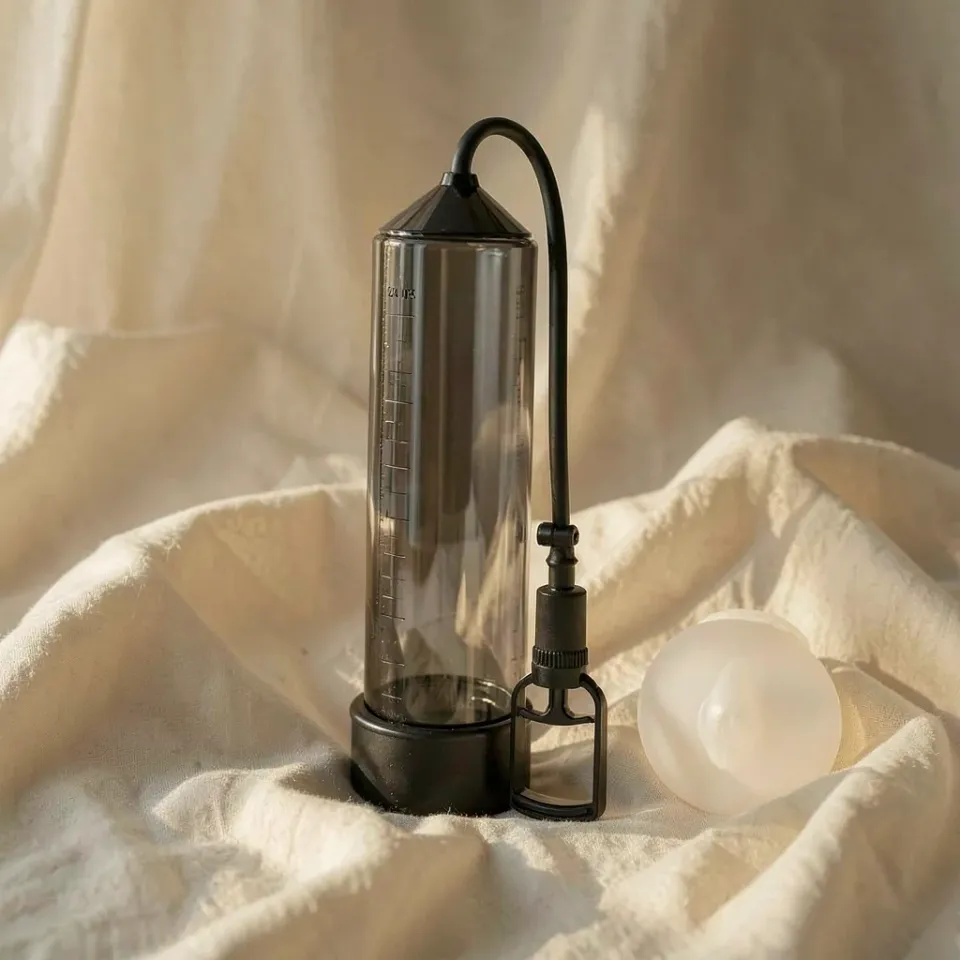 Pump Addicted RX7 Nero Pompa Pene 24 cm