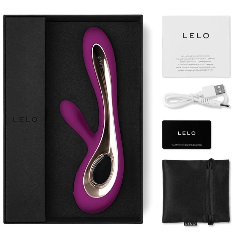 LELO Soraya 2 vibratore Deep Rose ricaricabile