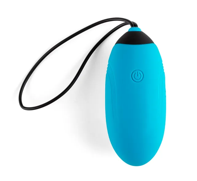 Love Hit by Virgite G5 uovo vibrante ricaricabile blu silicone