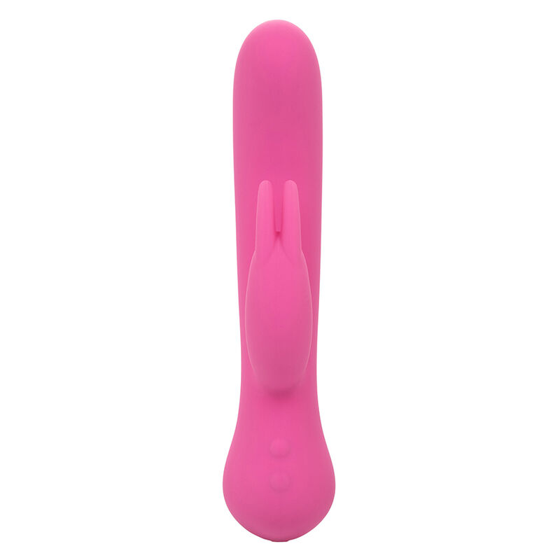 CalExotics First Time Rabbit vibratore rosa silicone 21 cm
