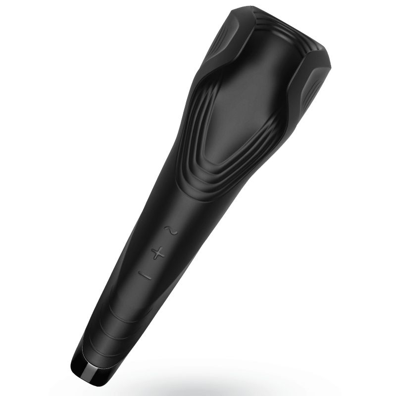 Satisfyer Men Wand masturbatore maschile vibrante nero