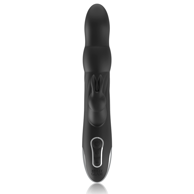 Brilly Glam Moebius vibratore rabbit rotante silicone