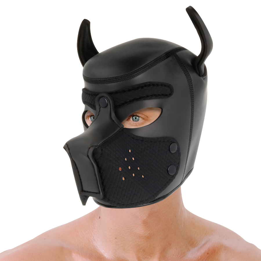 Darkness maschera cane in neoprene M 56 cm