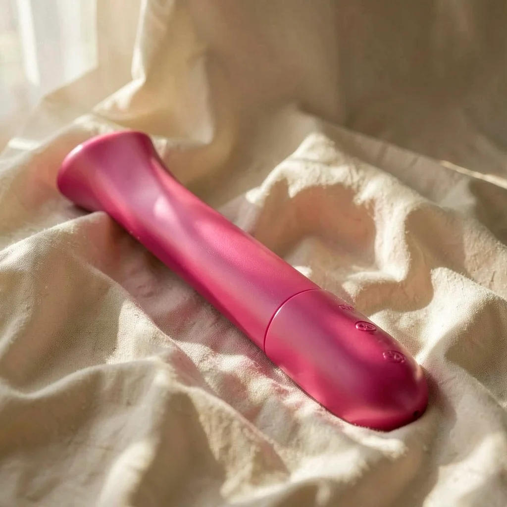 Intense Paty 19 cm vibratore rosa silicone flessibile 10 modi