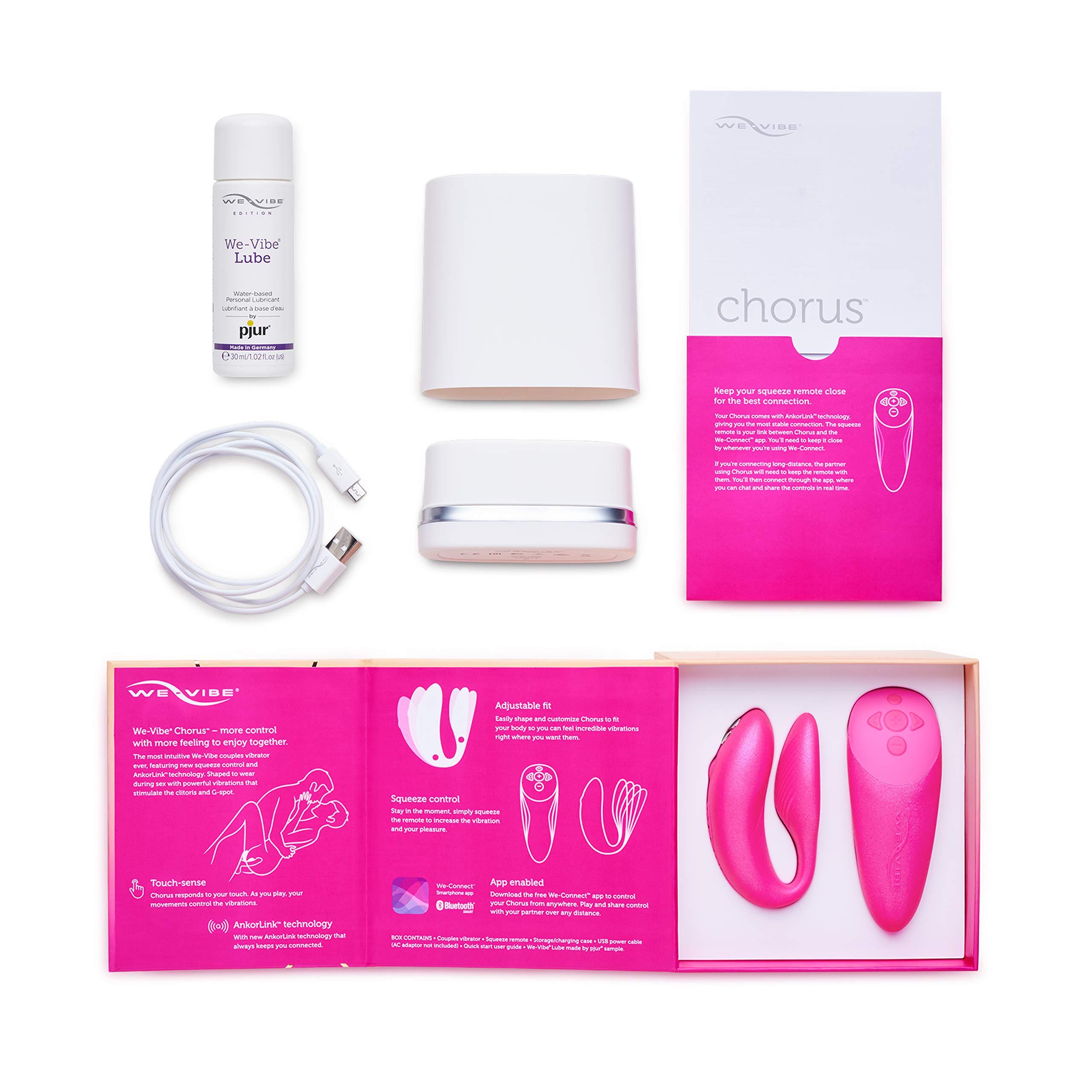 We-Vibe Chorus vibratore di coppia regolabile 10 modalità