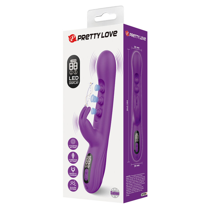 Pretty Love Sabien vibratore punto G viola silenzioso
