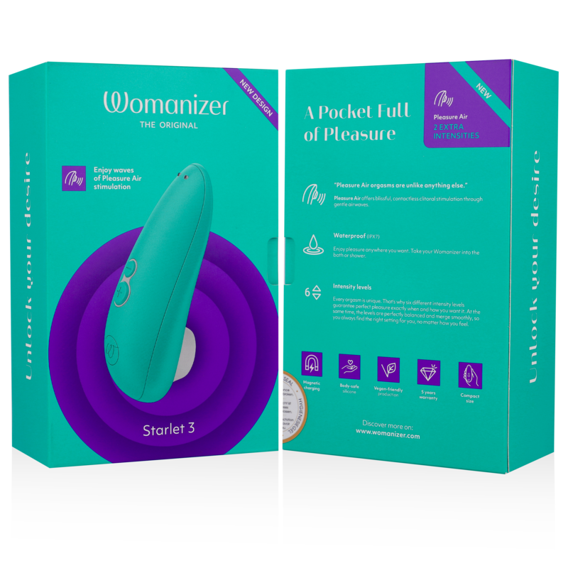 Womanizer Starlet 3 stimolatore clitorideo turchese
