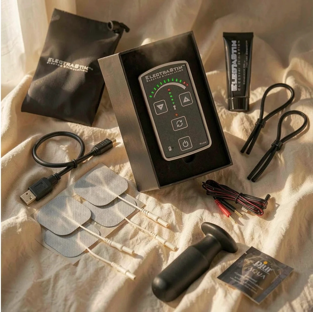 ElectraStim Flick EM60-M elettrostimolatore kit completo ricaricabile