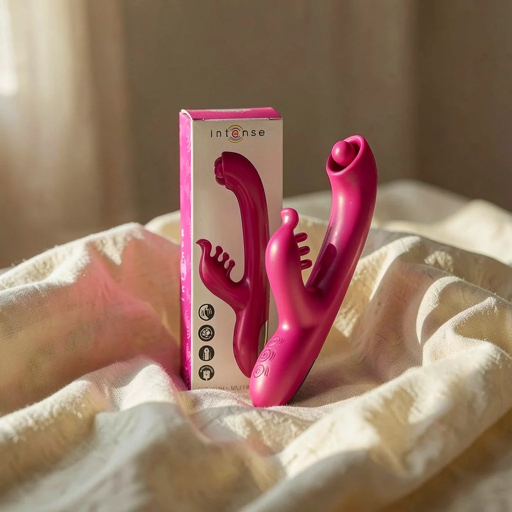Intense Christina vibratore rotante 3 motori impermeabile