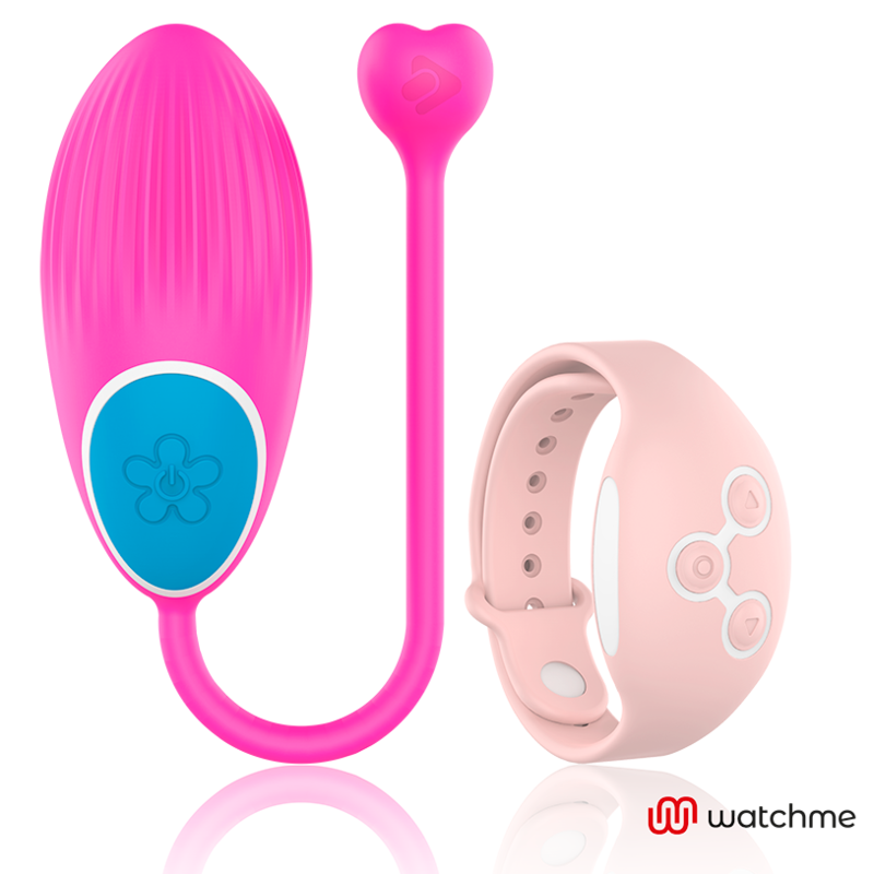 Wearwatch Egg ovetto vibrante fucsia con orologio