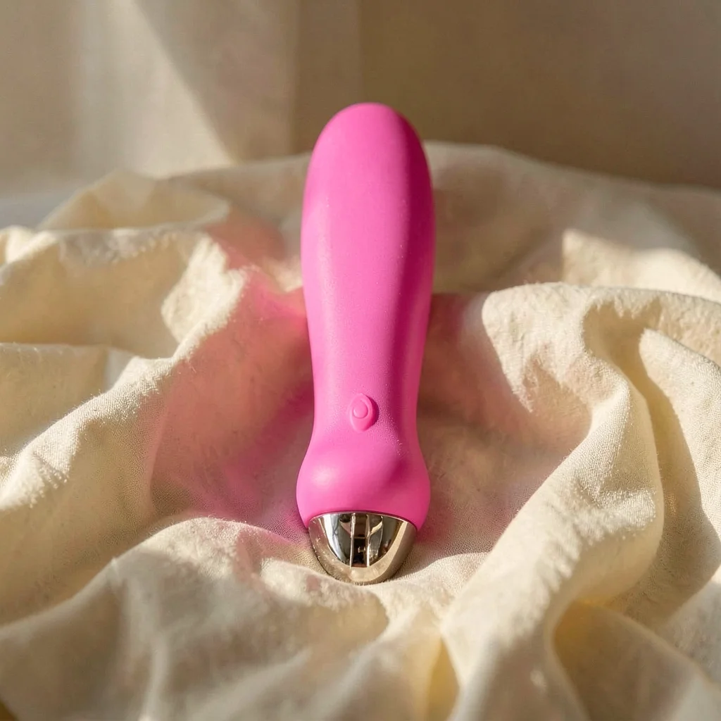 Dolce Vita Cinque vibratore rosa 12,4 cm silicone