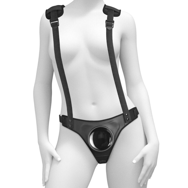 Pipedream Body Dock Suspenders imbracatura con bretelle