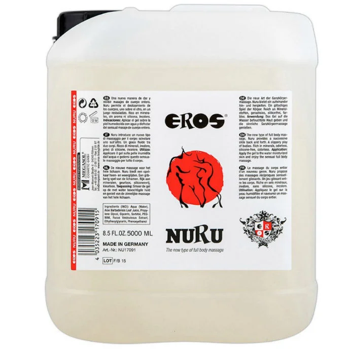 Eros Nuru gel massaggio inodore 5000 ml minerali