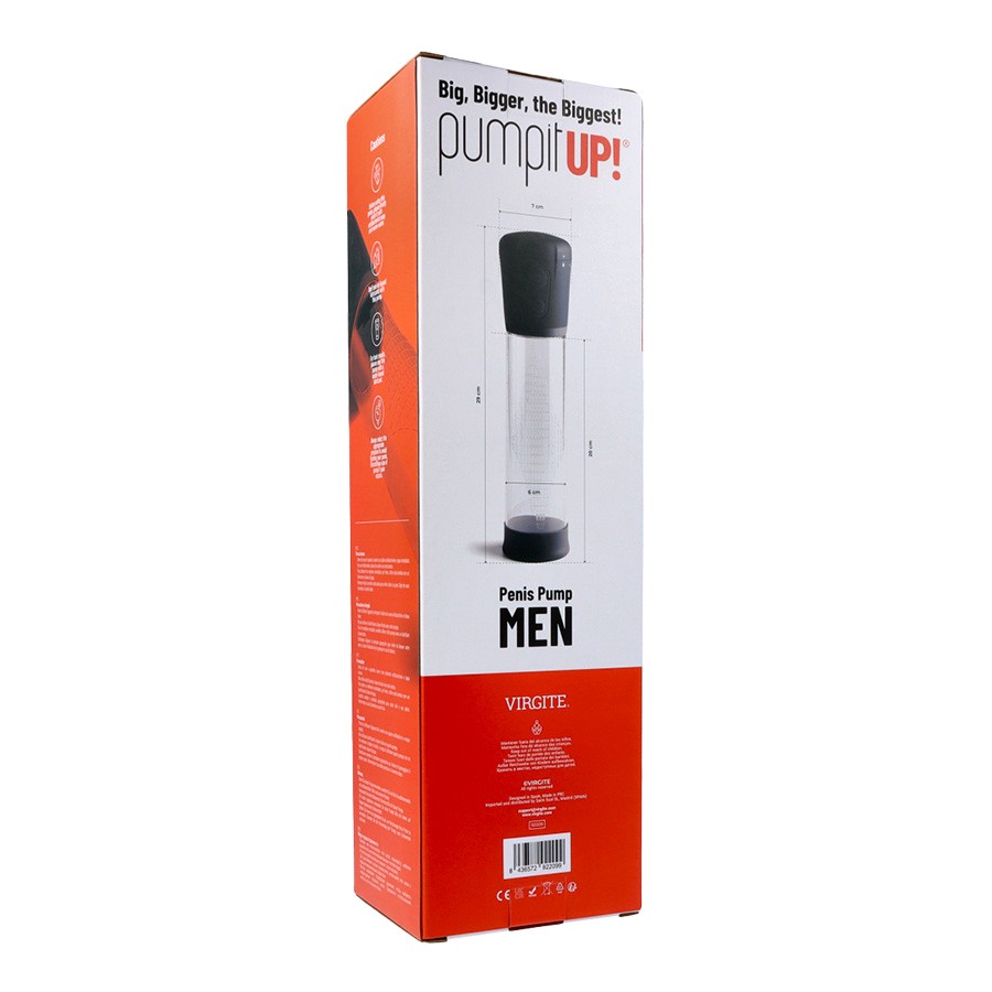 Virgite Love Hit pompa per pene automatica 21 cm a pile