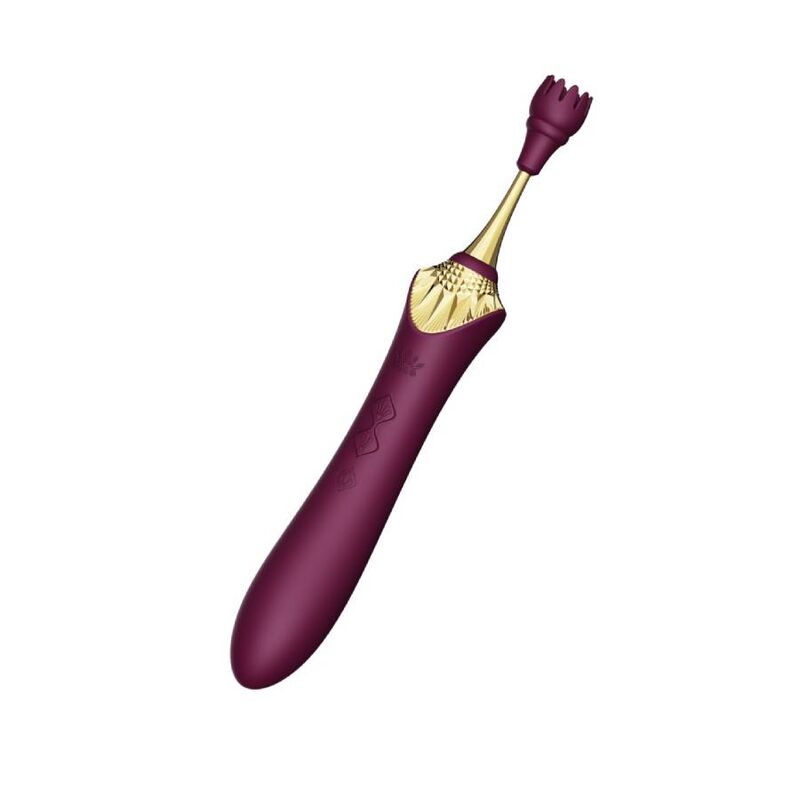 Zalo Bess 2 stimolatore clitorideo viola riscaldante