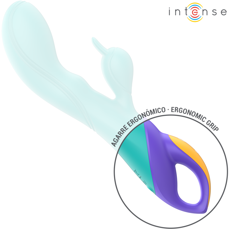 Intense Fred Vibratore Rabbit Blu IPX7
